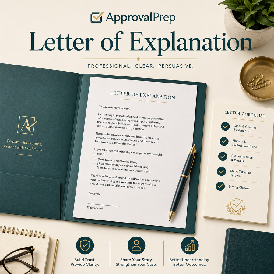 Letter of Explanation product image