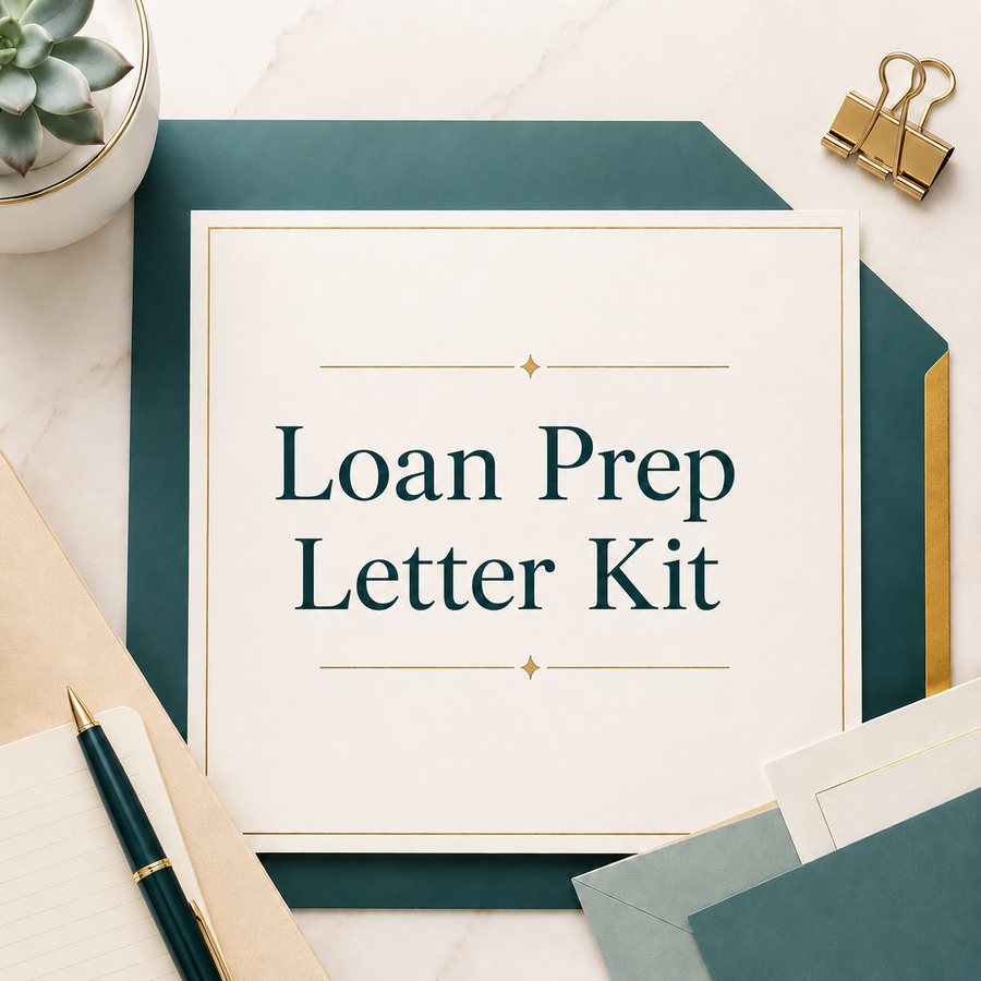 Loan Prep Letter Kit product image